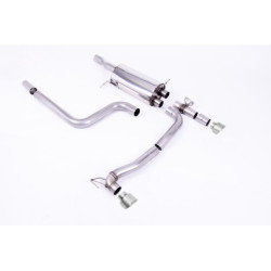 Milltek Sport Cat-back Ford Fiesta Mk8 ST 1.5 EcoBoost 200PS (Pre Sept 2020 Models Only) (2018-2020)