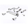 Milltek Sport Turbo-back including Hi-Flow Sports Cat Ford Focus MK2 RS 2.5T 305PS (2009-2010)