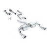 Milltek Sport Turbo-back including Hi-Flow Sports Cat Ford Focus MK2 RS 2.5T 305PS (2009-2010)