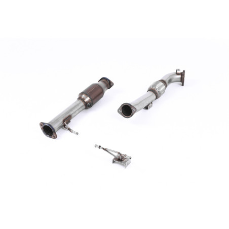 Milltek Sport Large Bore Downpipe and Hi-Flow Sports Cat Ford Focus MK2 RS 2.5T 305PS (2009-2010)
