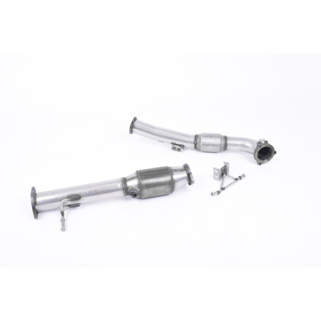 Milltek Sport Large Bore Downpipe and Hi-Flow Sports Cat Ford Focus MK2 RS 2.5T 305PS (2009-2010)