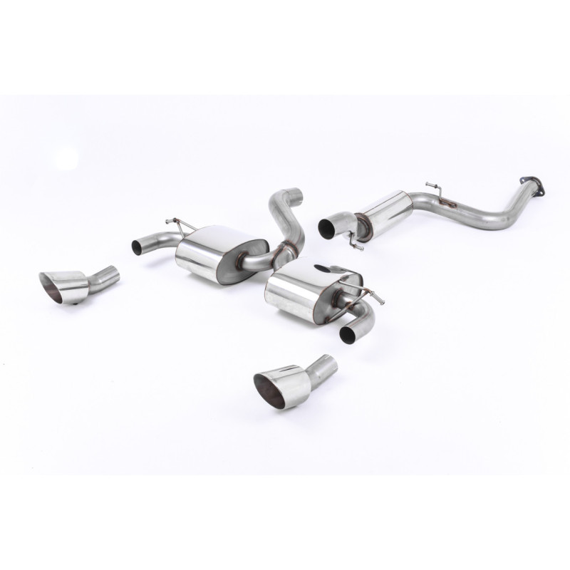 Milltek Sport Cat-back Ford Focus MK2 RS 2.5T 305PS (2009-2010)