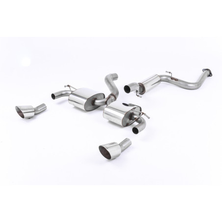 Milltek Sport Cat-back Ford Focus MK2 RS 2.5T 305PS (2009-2010)