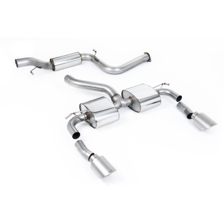 Milltek Sport Cat-back Ford Focus MK2 RS 2.5T 305PS (2009-2010)