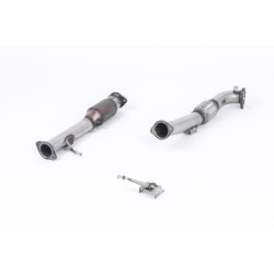 Milltek Sport Large Bore Downpipe and Hi-Flow Sports Cat Ford Focus Mk2 ST 225 (2005-2010)