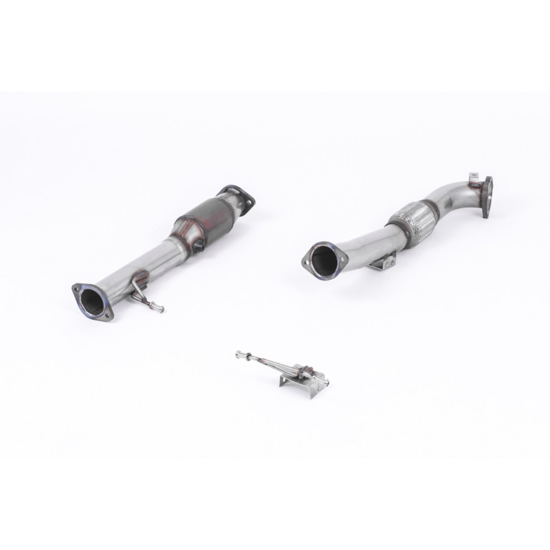 Milltek Sport Large Bore Downpipe and Hi-Flow Sports Cat Ford Focus Mk2 ST 225 (2005-2010)