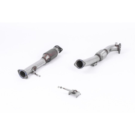 Milltek Sport Large Bore Downpipe and Hi-Flow Sports Cat Ford Focus Mk2 ST 225 (2005-2010)