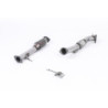 Milltek Sport Large Bore Downpipe and Hi-Flow Sports Cat Ford Focus Mk2 ST 225 (2005-2010)