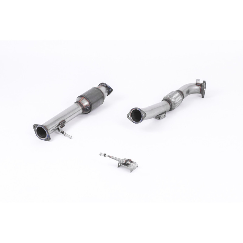 Milltek Sport Large Bore Downpipe and Hi-Flow Sports Cat Ford Focus Mk2 ST 225 (2005-2010)