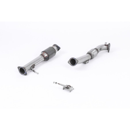 Milltek Sport Large Bore Downpipe and Hi-Flow Sports Cat Ford Focus Mk2 ST 225 (2005-2010)