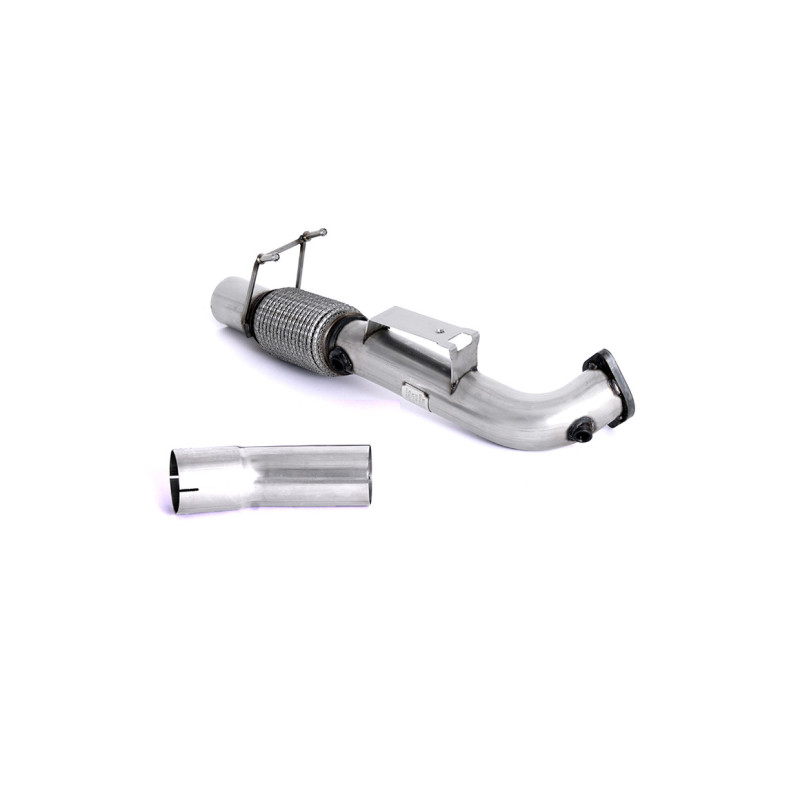 Milltek Sport Large-bore Downpipe and De-cat Ford Focus Mk3 RS 2.3-litre EcoBoost 4wd 5-Door Hatchback (2016-2018)