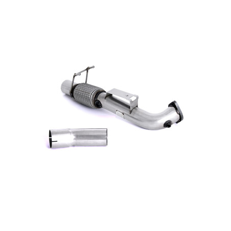 Milltek Sport Large-bore Downpipe and De-cat Ford Focus Mk3 RS 2.3-litre EcoBoost 4wd 5-Door Hatchback (2016-2018)
