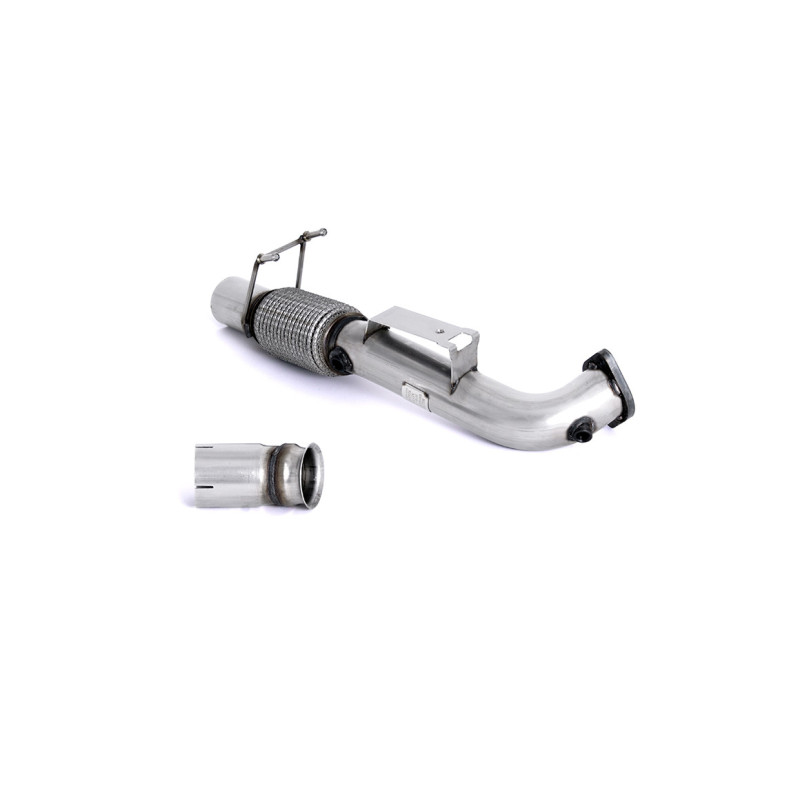Milltek Sport Large-bore Downpipe and De-cat Ford Focus Mk3 RS 2.3-litre EcoBoost 4wd 5-Door Hatchback (2016-2018)