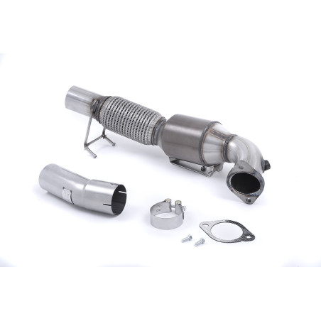 Milltek Sport Large Bore Downpipe and Hi-Flow Sports Cat Ford Focus Mk3 RS 2.3-litre EcoBoost 4wd 5-Door Hatchback...