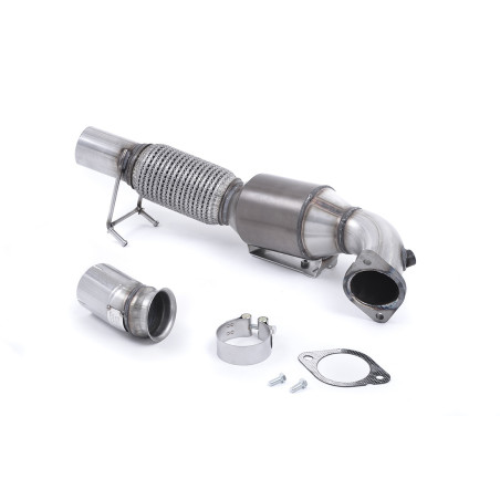 Milltek Sport Large Bore Downpipe and Hi-Flow Sports Cat Ford Focus Mk3 RS 2.3-litre EcoBoost 4wd 5-Door Hatchback...