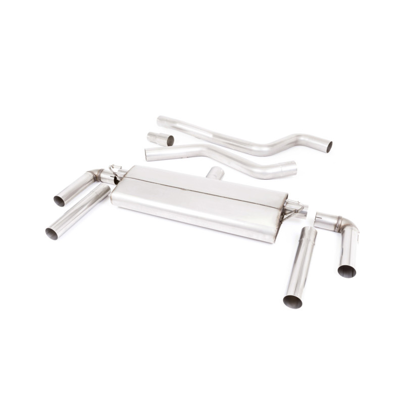Milltek Sport Particulate Filter-back Ford Focus Mk4 ST 2.3-litre EcoBoost Estate Wagon Combi (OPF GPF Equipped)...