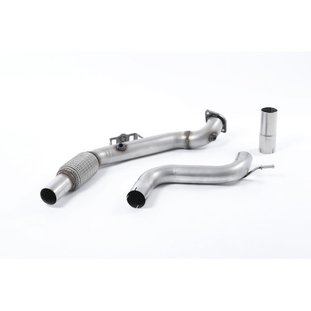 Milltek Sport Large-bore Downpipe and De-cat Ford Mustang 2.3 EcoBoost (S550 Fastback) (2015-2018)