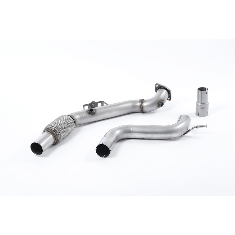 Milltek Sport Large-bore Downpipe and De-cat Ford Mustang 2.3 EcoBoost (S550 Fastback) (2015-2018)