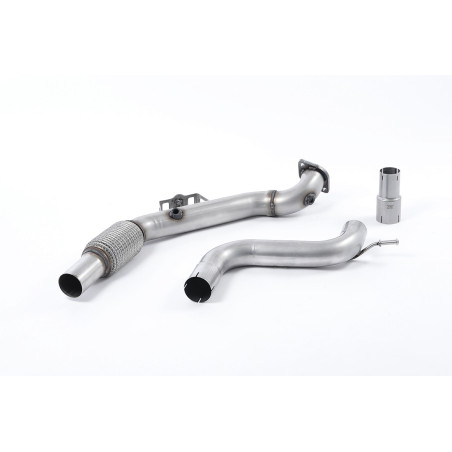 Milltek Sport Large-bore Downpipe and De-cat Ford Mustang 2.3 EcoBoost (S550 Fastback) (2015-2018)