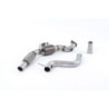 Milltek Sport Large Bore Downpipe and Hi-Flow Sports Cat Ford Mustang 2.3 EcoBoost (S550 Fastback) (2015-2018)