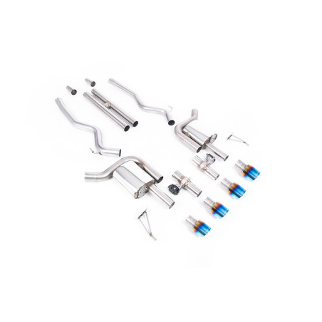 Milltek Sport Cat-back Ford Mustang 5.0 V8 GT (S650 Fastback) (2024-2027)