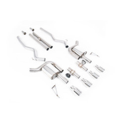 Milltek Sport Cat-back Ford Mustang 5.0 V8 GT (S650 Fastback) (2024-2027)