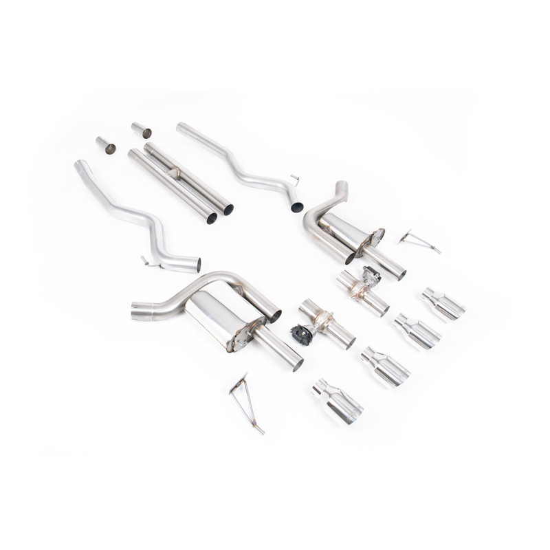 Milltek Sport Cat-back Ford Mustang 5.0 V8 GT (S650 Fastback) (2024-2027)
