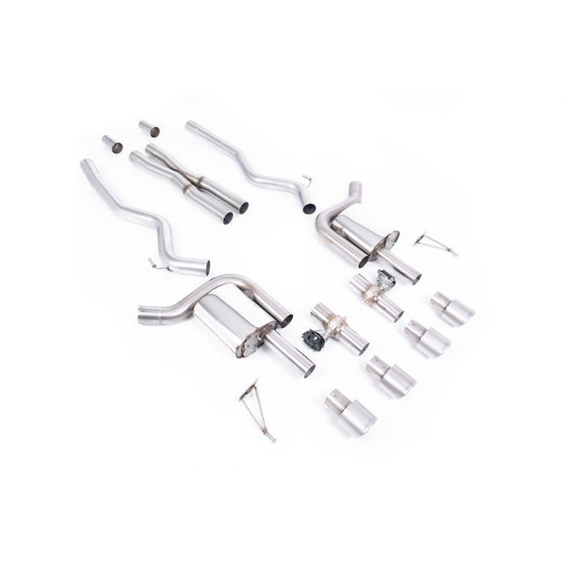 Milltek Sport Cat-back Ford Mustang 5.0 V8 GT (S650 Fastback) (2024-2027)