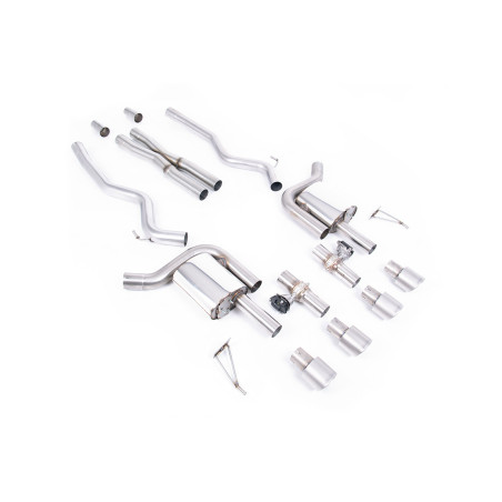 Milltek Sport Cat-back Ford Mustang 5.0 V8 GT (S650 Fastback) (2024-2027)