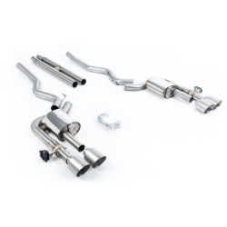 Milltek Sport Cat-back Ford Mustang 5.0 V8 Mach 1 (Fastback S550) (2021-2023)