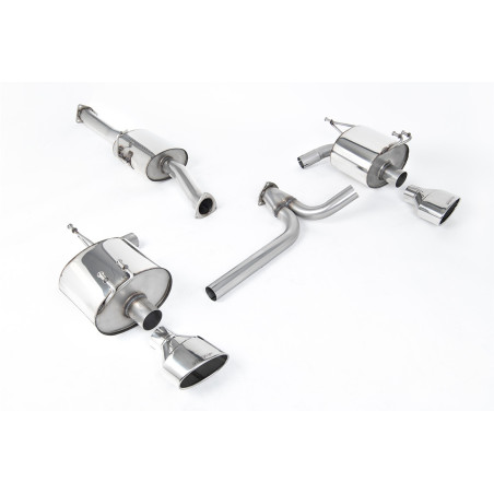 Milltek Sport Cat-back Honda Acura S2000 2.0 and 2.2 litre AP2 (2004-2009)