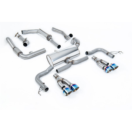 Milltek Sport Cat-back Honda Acura Civic Type R FK2 Turbocharged 2.0 litre i-VTEC (LHD models only) (2015-2017)