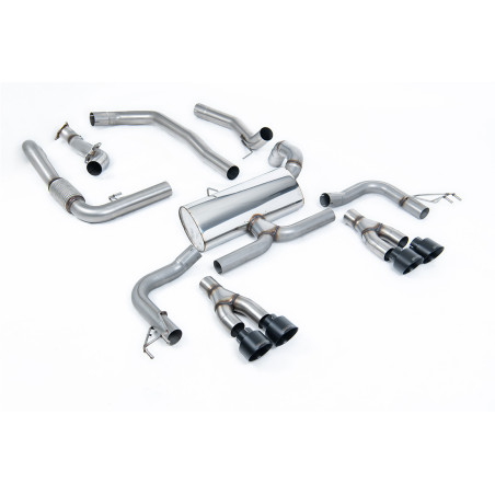 Milltek Sport Cat-back Honda Acura Civic Type R FK2 Turbocharged 2.0 litre i-VTEC (LHD models only) (2015-2017)