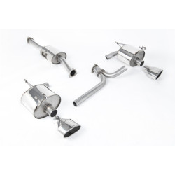 Milltek Sport Cat-back Honda Acura S2000 2.0 and 2.2 litre AP2 (2004-2009)