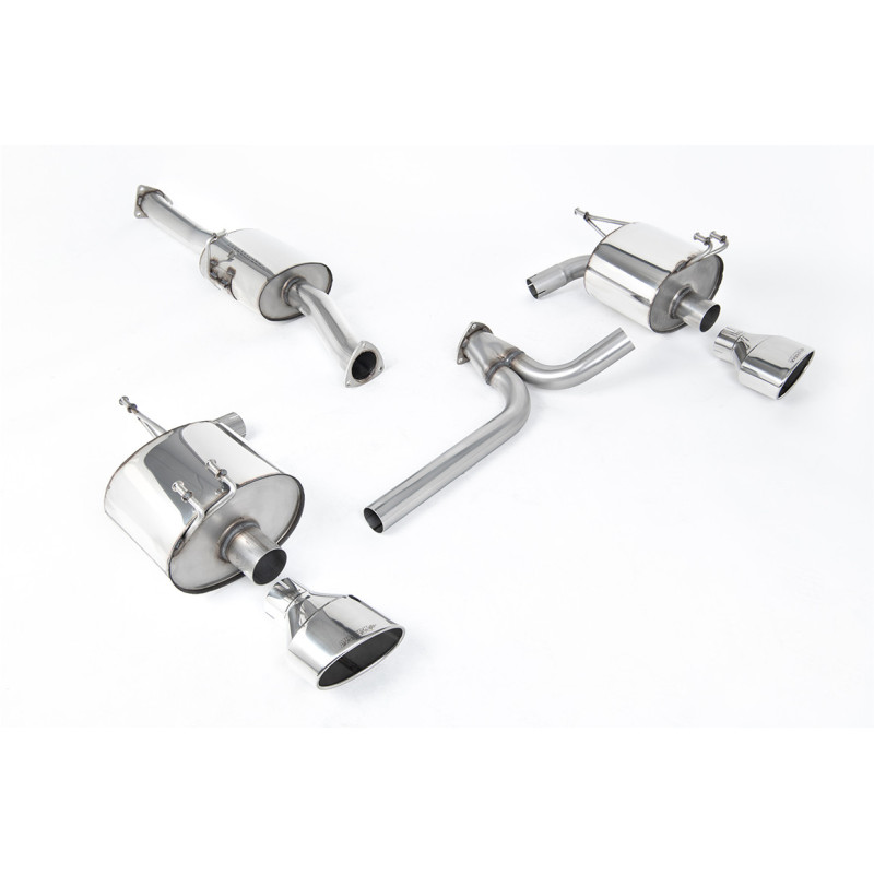 Milltek Sport Cat-back Honda Acura S2000 2.0 and 2.2 litre AP2 (2004-2009)
