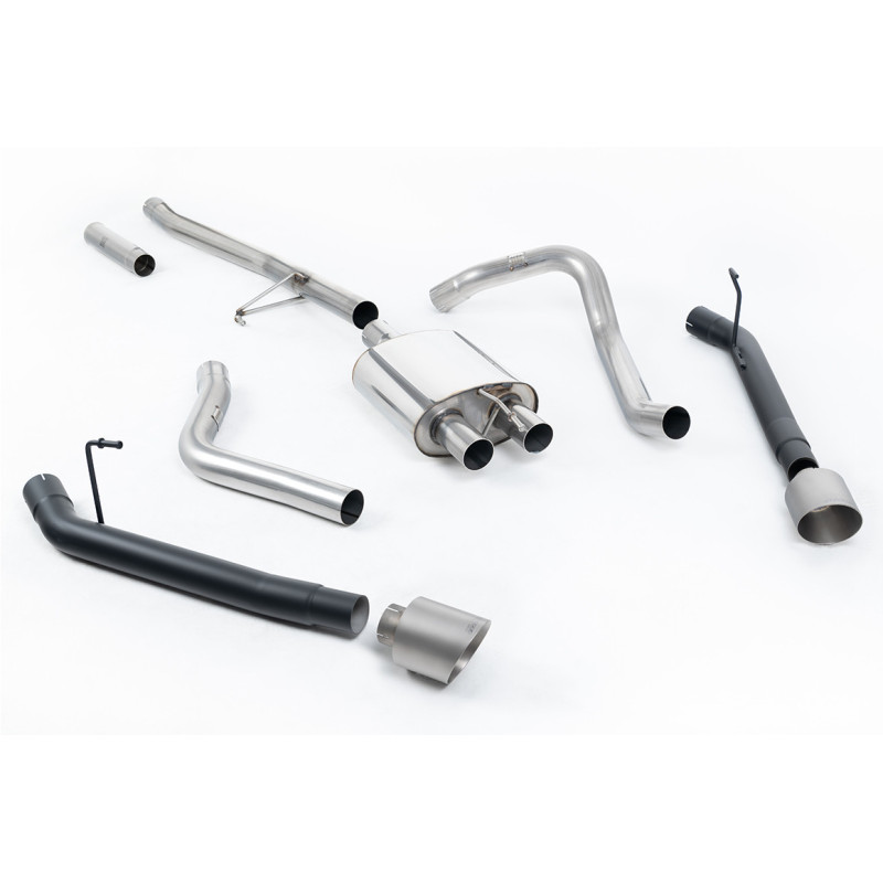 Milltek Sport Cat-back Jeep Gladiator (JT) 3.6 V6 (2020-2027)