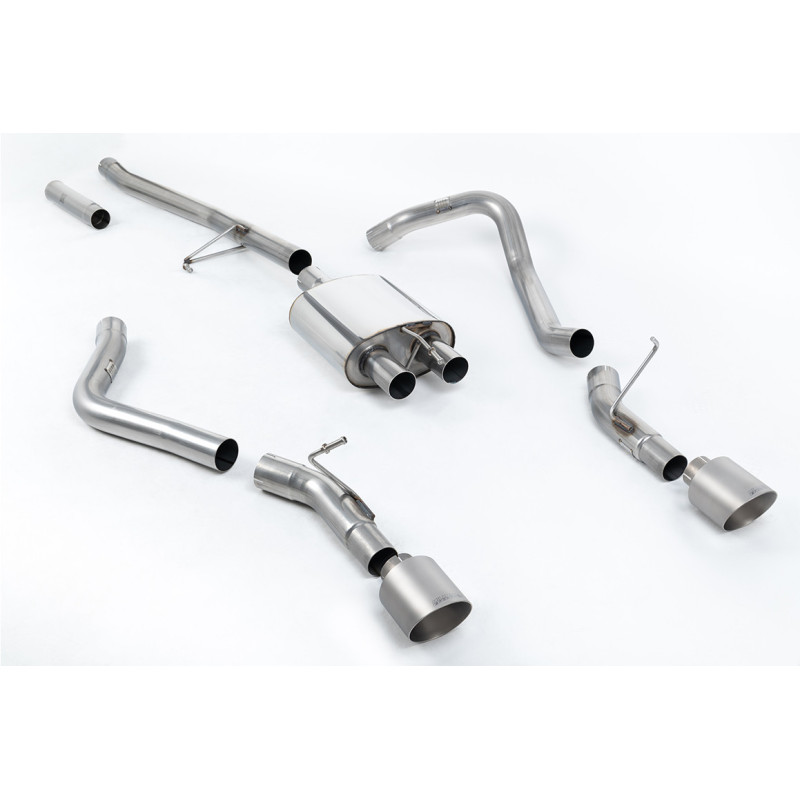 Milltek Sport Cat-back Jeep Gladiator (JT) 3.6 V6 (2020-2027)