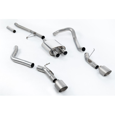 Milltek Sport Cat-back Jeep Gladiator (JT) 3.6 V6 (2020-2027)