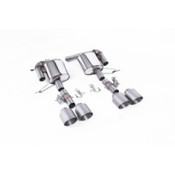 Milltek Sport Rear Silencer(s) Land Rover Range Rover Sport SVR 5.0 V8 Supercharged (Facelift) (2018-2022)
