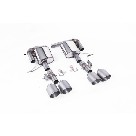 Milltek Sport Rear Silencer(s) Land Rover Range Rover Sport SVR 5.0 V8 Supercharged (Facelift) (2018-2022)