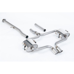 Milltek Sport Cat-back New Mini Mk1 (R52) Cooper S Convertible (2004-2008)
