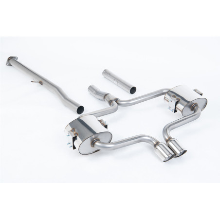 Milltek Sport Cat-back New Mini Mk1 (R52) Cooper S Convertible (2004-2008)