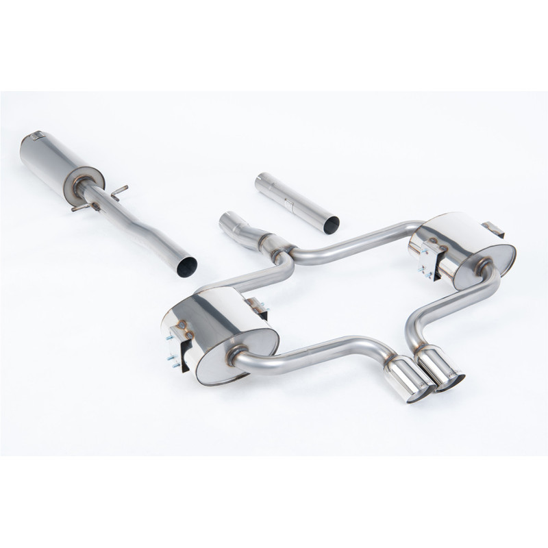 Milltek Sport Cat-back New Mini Mk1 (R52) Cooper S Convertible (2004-2008)