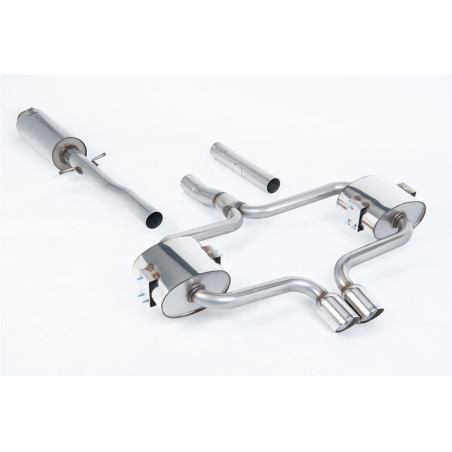Milltek Sport Cat-back New Mini Mk1 (R52) Cooper S Convertible (2004-2008)