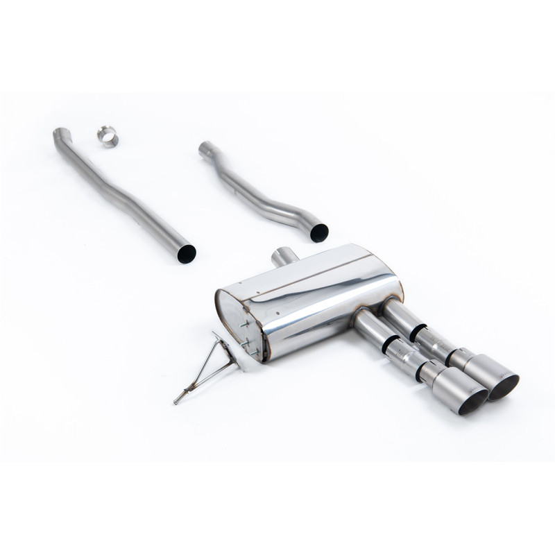 Milltek Sport Cat-back New Mini Mk3 (F55) Mini Cooper S 2.0 Turbo - 5 Door Hatch (ROW NA Models) (2014-2027)