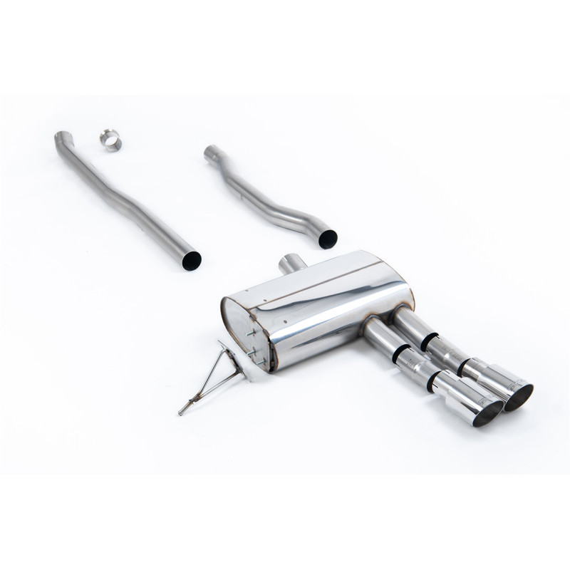 Milltek Sport Cat-back New Mini Mk3 (F55) Mini Cooper S 2.0 Turbo - 5 Door Hatch (ROW NA Models) (2014-2027)