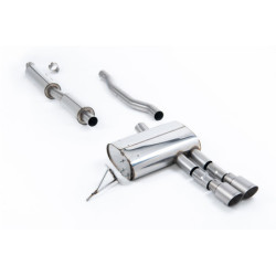 Milltek Sport Cat-back New Mini Mk3 (F55) Mini Cooper S 2.0 Turbo - 5 Door Hatch (ROW NA Models) (2014-2027)