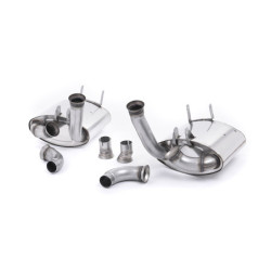 Milltek Sport Rear Silencer(s) Porsche 911.0 997.1 Carrera and Carrera S (2004-2008)