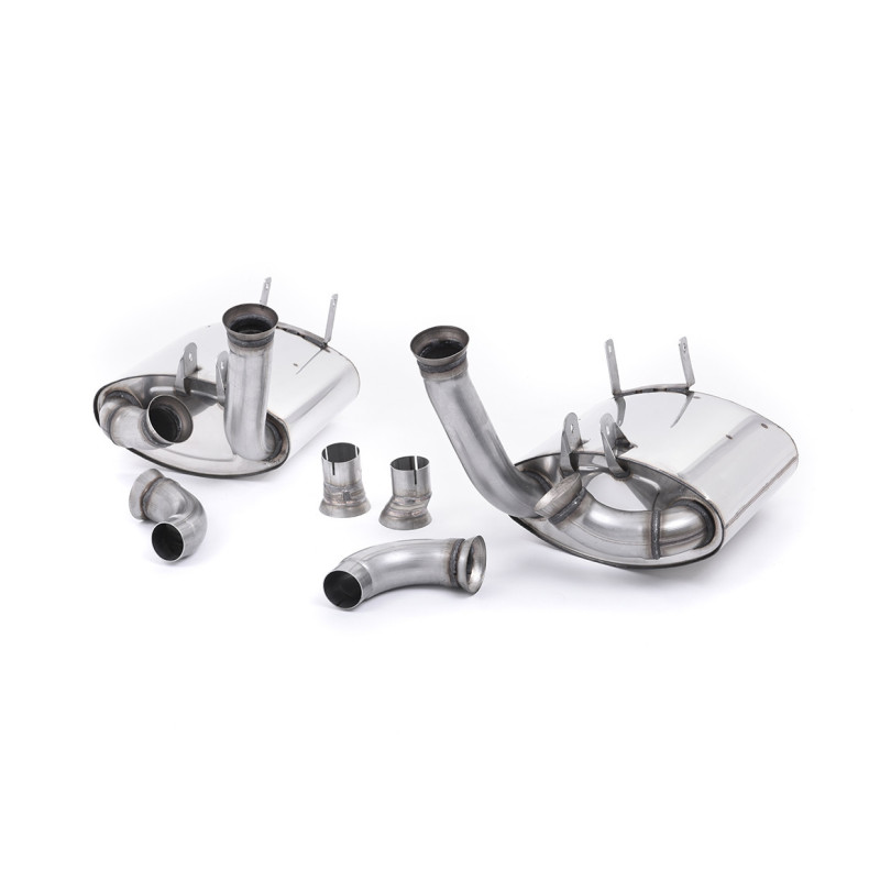 Milltek Sport Rear Silencer(s) Porsche 911.0 997.1 Carrera and Carrera S (2004-2008)