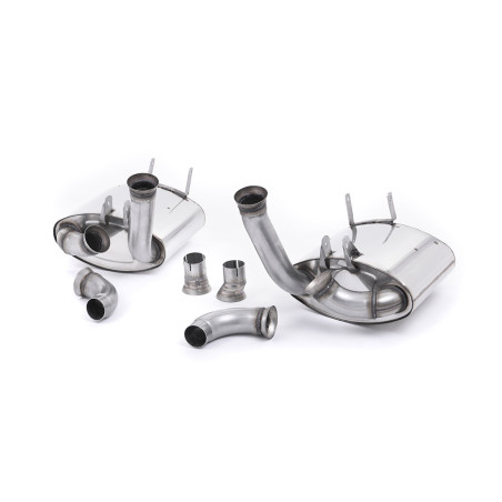 Milltek Sport Rear Silencer(s) Porsche 911.0 997.1 Carrera and Carrera S (2004-2008)